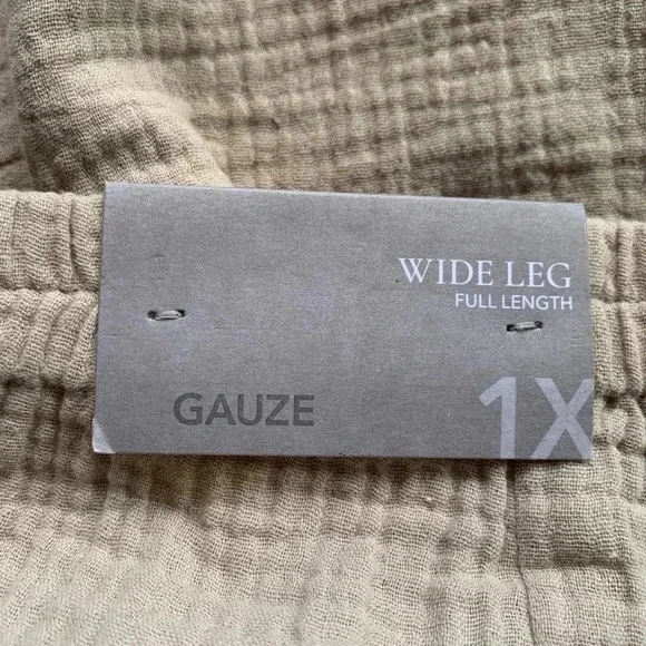 Soft Surroundings Gauze Wide Leg Pants - Picture 5 of 10